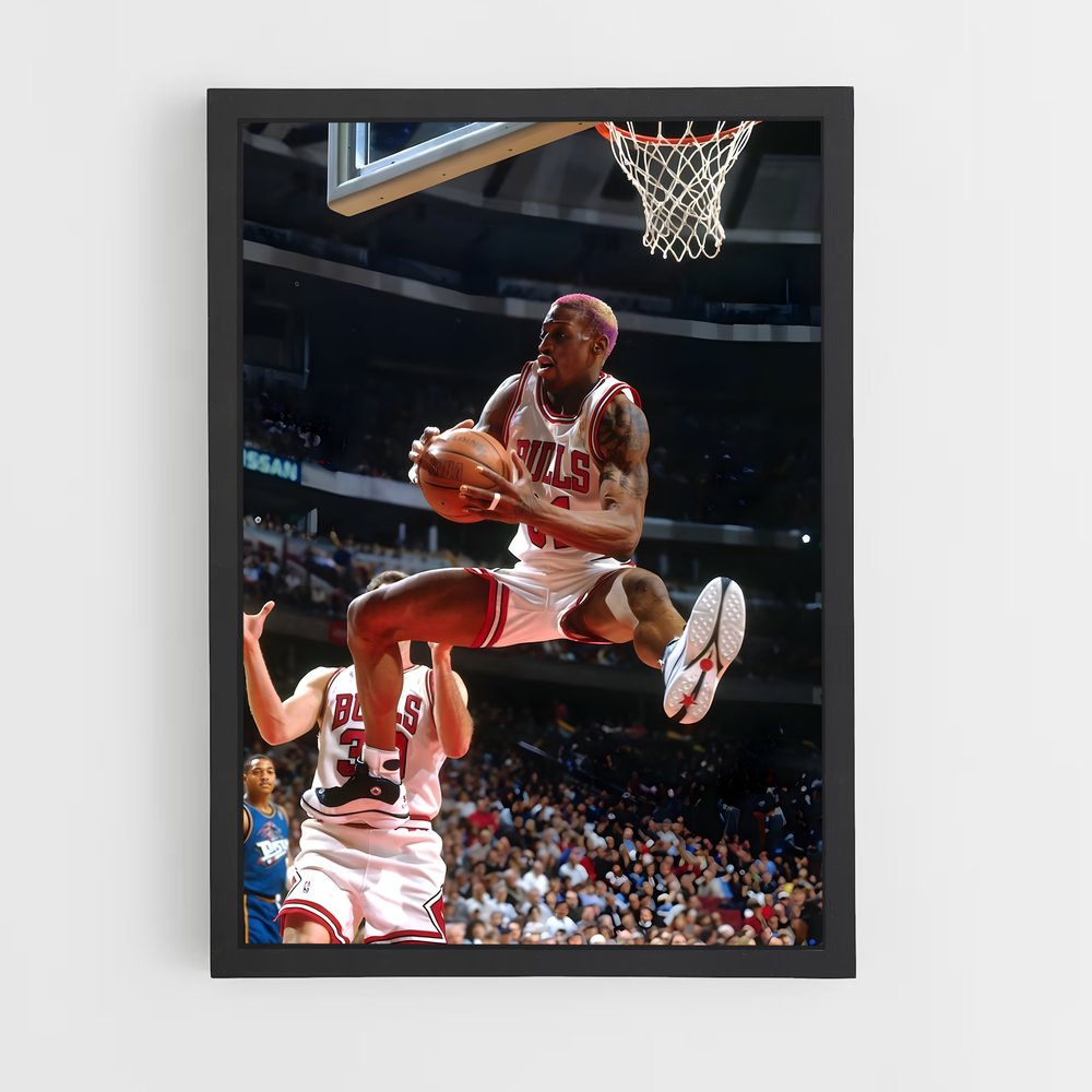 Poster The Worm at Play – affiche Basketball (vue 2)